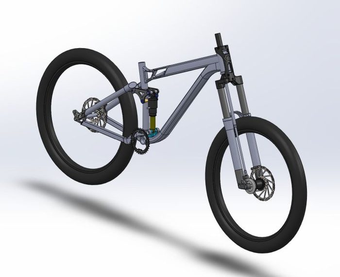 Christini AWD 27.5+ / 29 full-suspension all-mountain bike